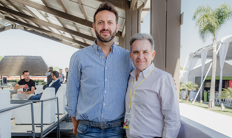 Federico Jímenez y Gabriel Posada
