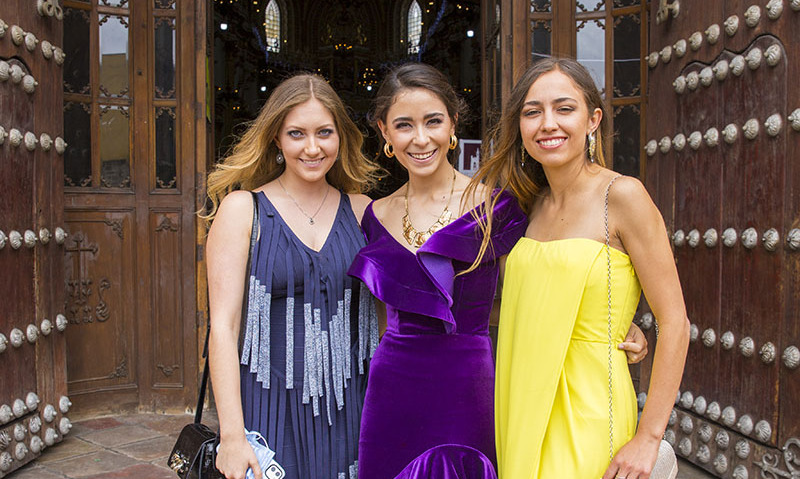 María Cosme, Montserrat Sánchez y Ana Isabel Arenas