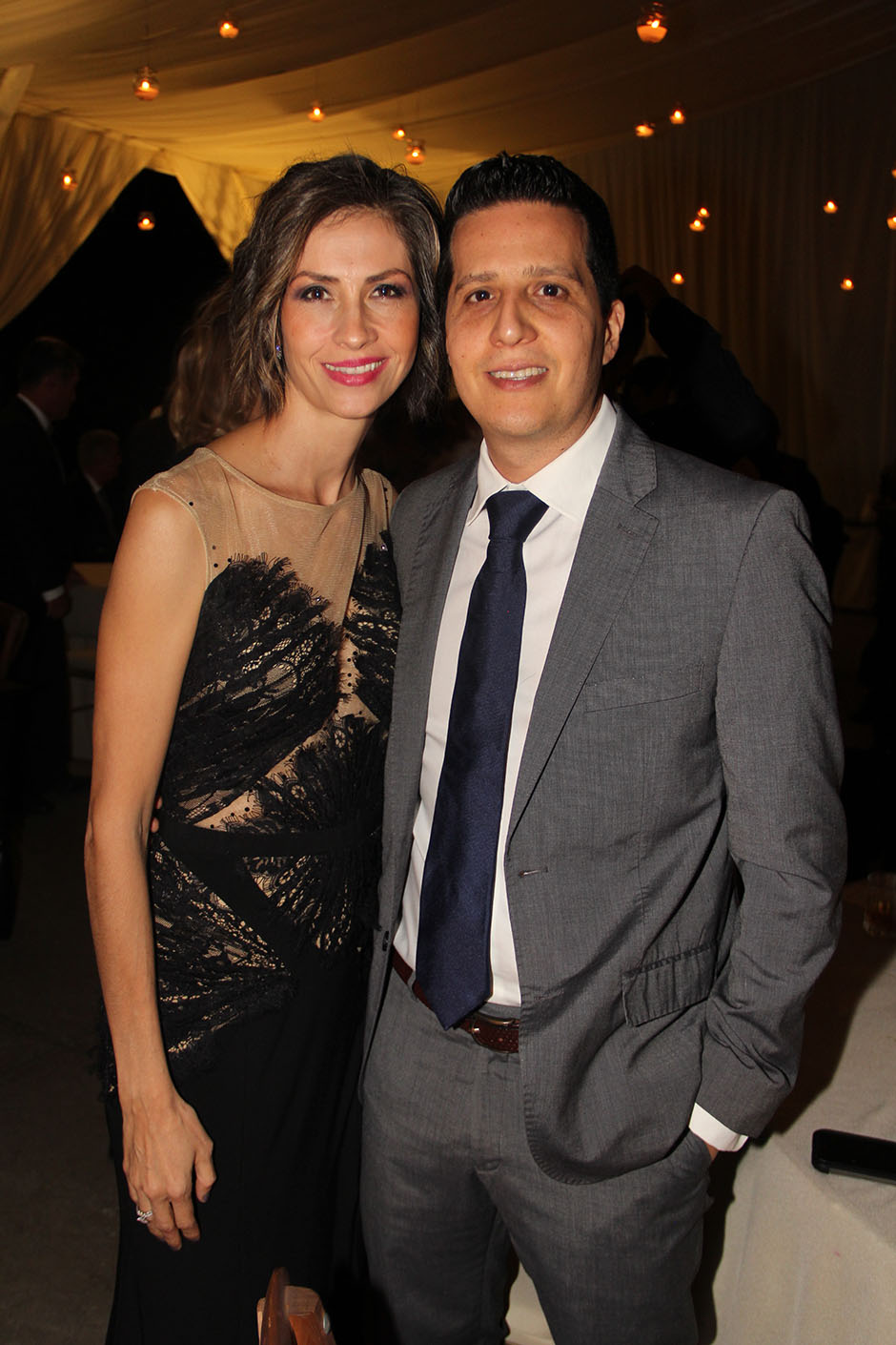 Carolina Maciel y Antonio Pinto.