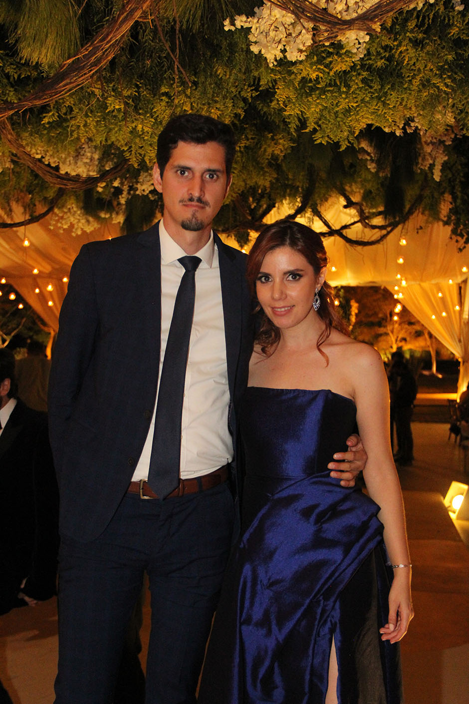 Daniel López y Lía Flores