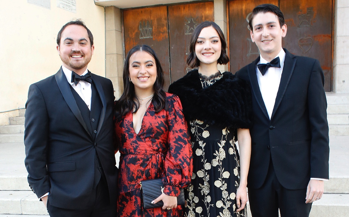 Daniel Watts, Andrea Suárez, Eugenia Martínez y Ricaurte Crespo / Foto: Antonio Mireles