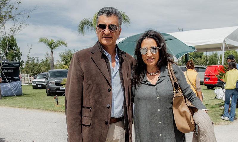 Javier Rodriguez y Fernanda Pedroche