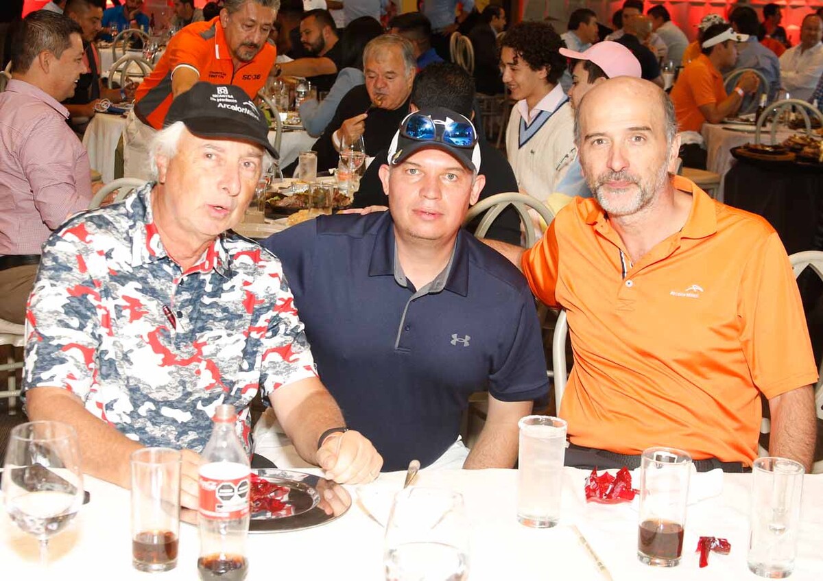 Jorge Zairiz, Luis Carlos Bojórquez y Guillermo Rey