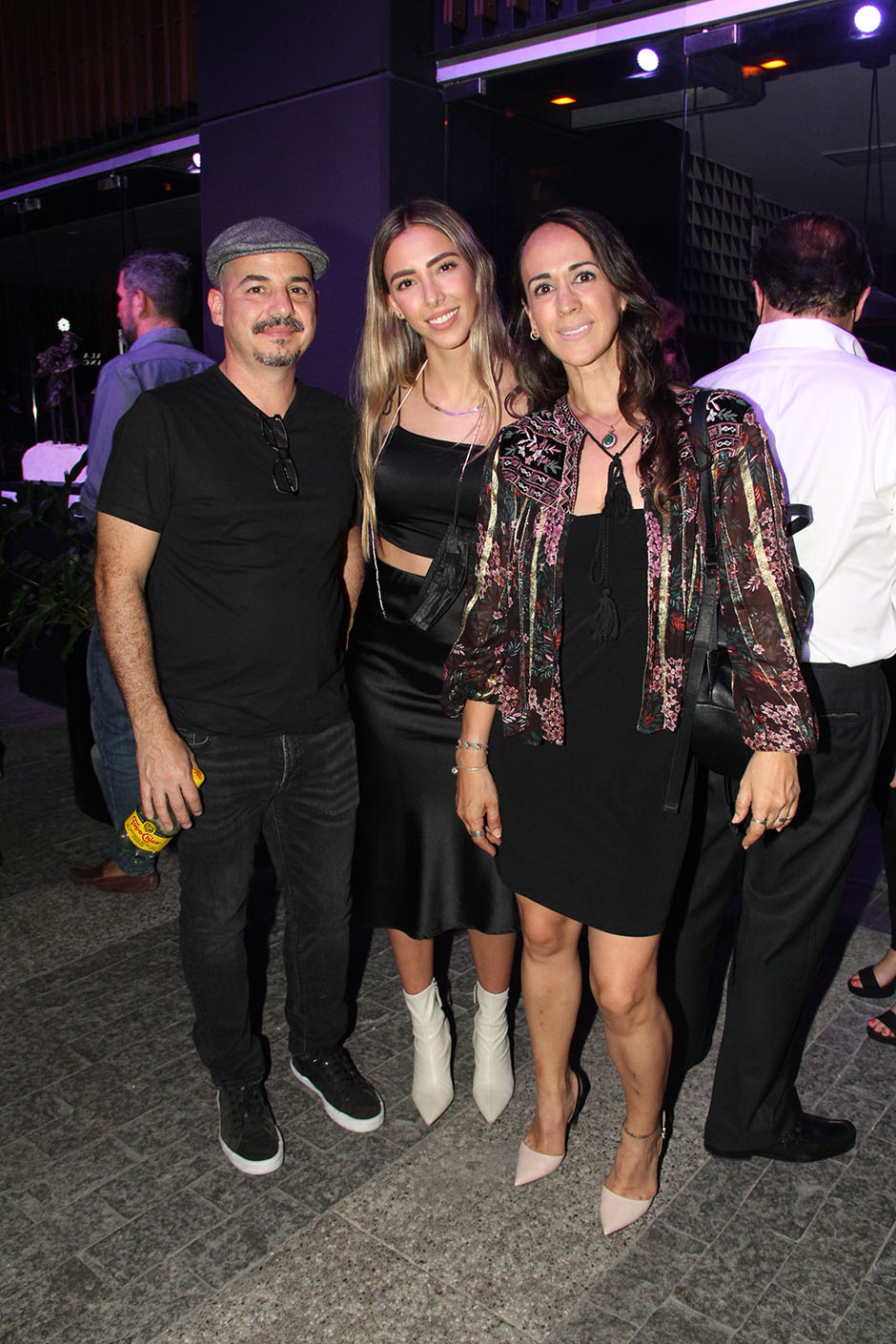 Juan Carlos Navarro, Scarlett Saucedo y Frida Ojeda
