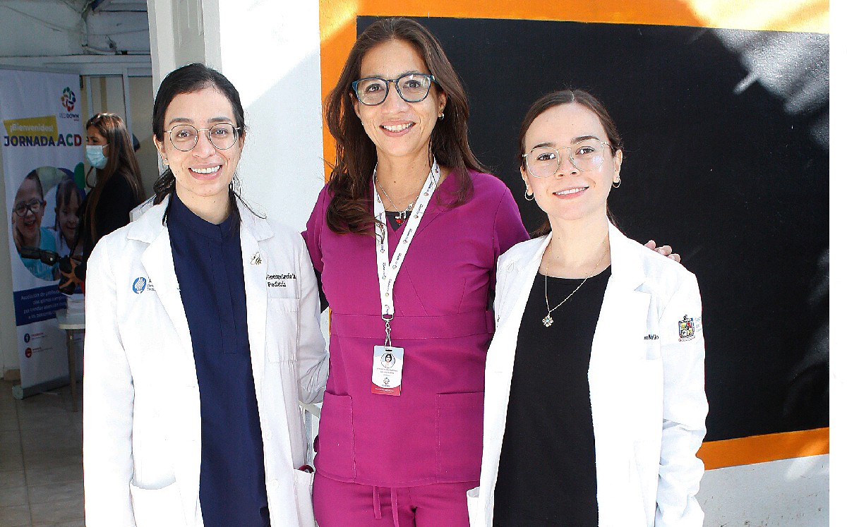 María Guadalupe García, Lydia Gómez y Paulina Blanco / Foto: Antonio Mireles