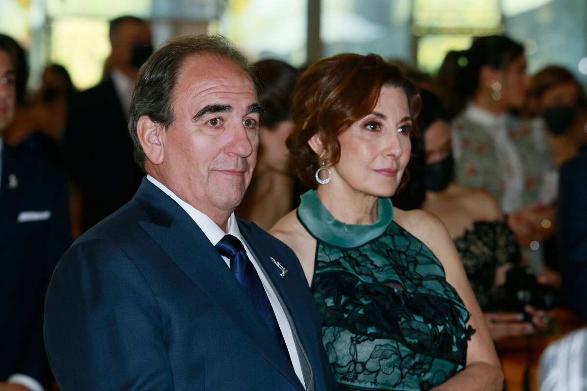 Papás del novio. Álvaro Martínez y Piny Licea de Martínez