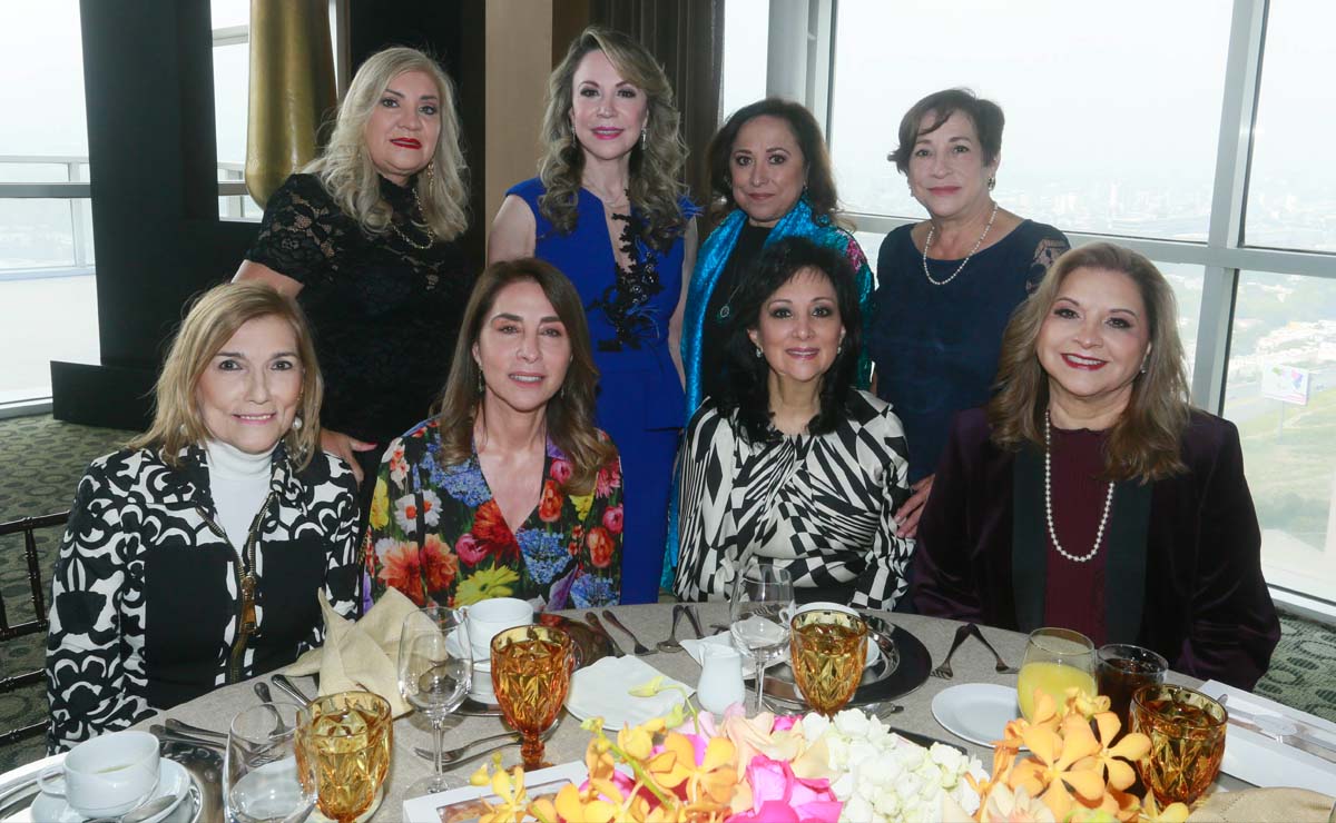 Susana Aguirre de Elizondo, Sonia Garza de Ocampo, Cecilia de saro, Marcela Garzón de Real, Margarita Romo de Arnau, Martha Alanís, Marcela de Marfil