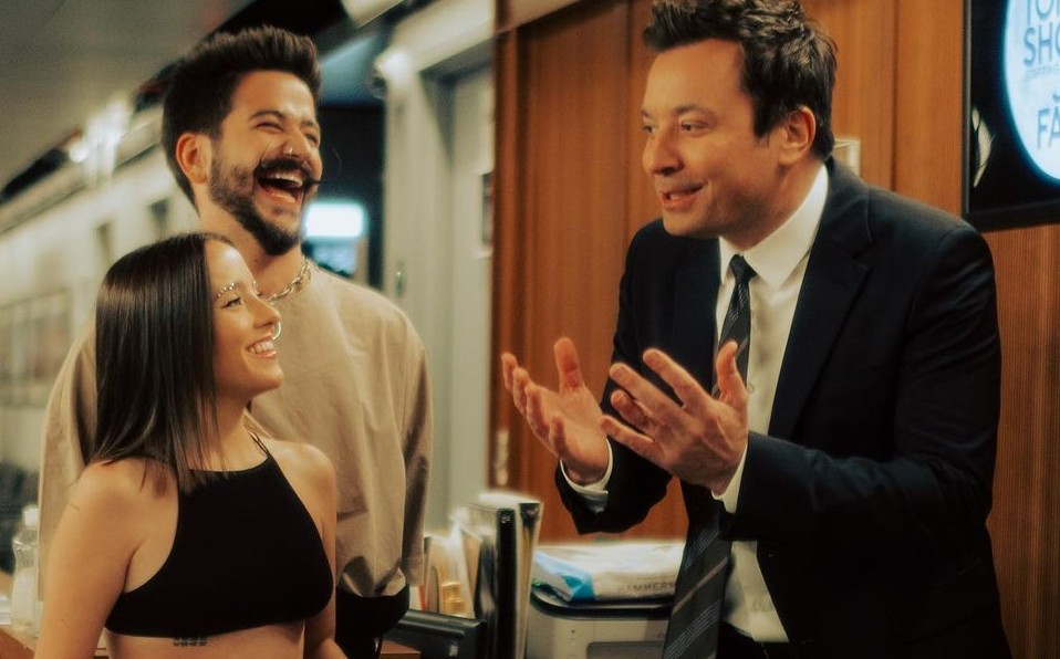 La pareja fue invitada al programa The Tonight Show Jimmy Fallon. Foto: Instagram