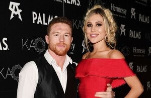 Saúl “Canelo” Álvarez y Fernanda Gómez (Foto: Instagram)
