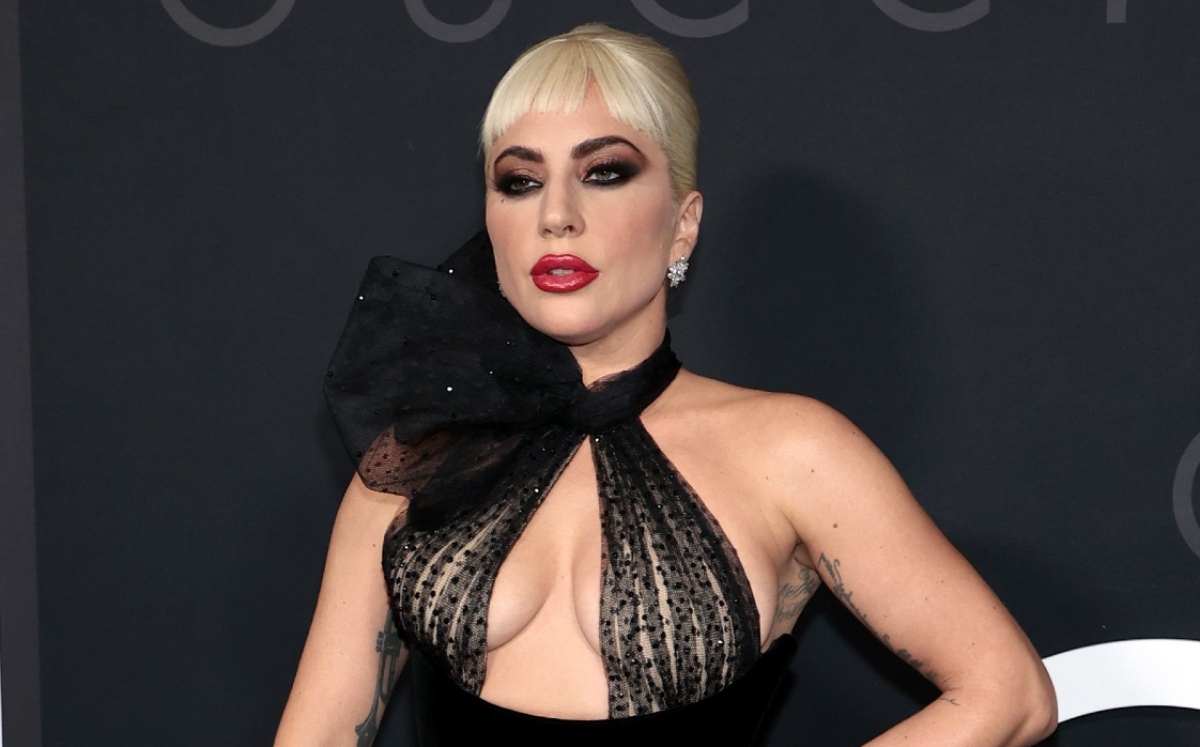 Lady Gaga deslumbra con vestido semitransparente por House of Gucci (Foto: Getty Images)