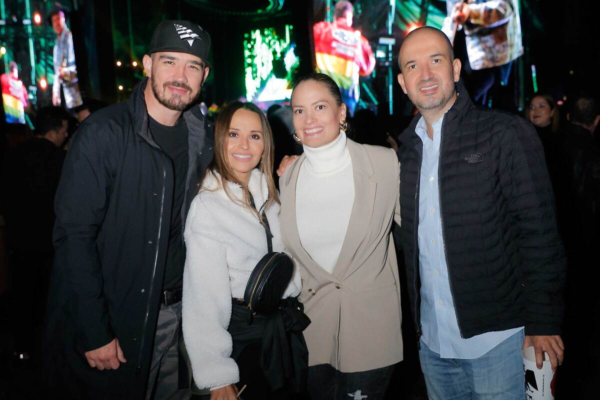 Alfredo Martínez, Érika Gómez, Patricia García y Marco Molina