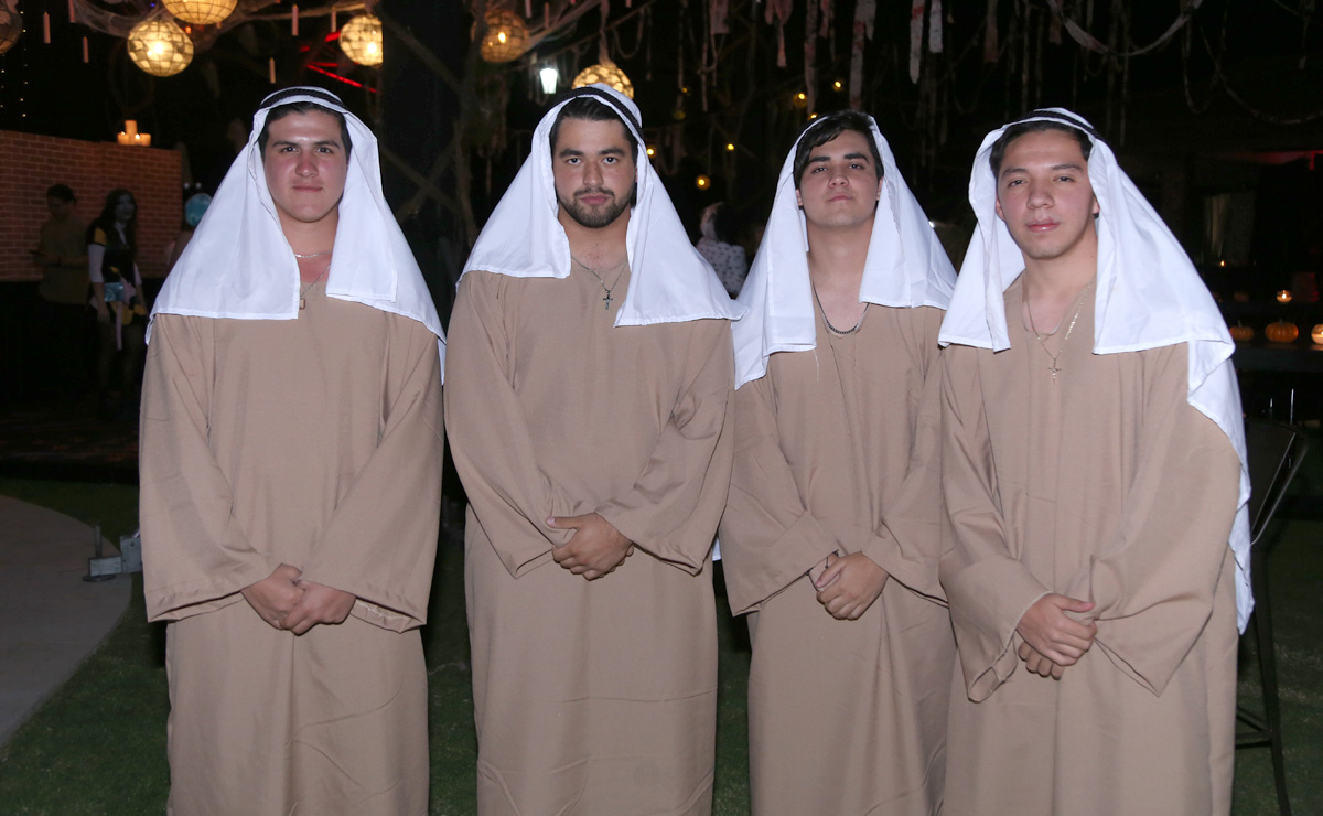Gabriel, Yan, Sosa y Juan Carlos