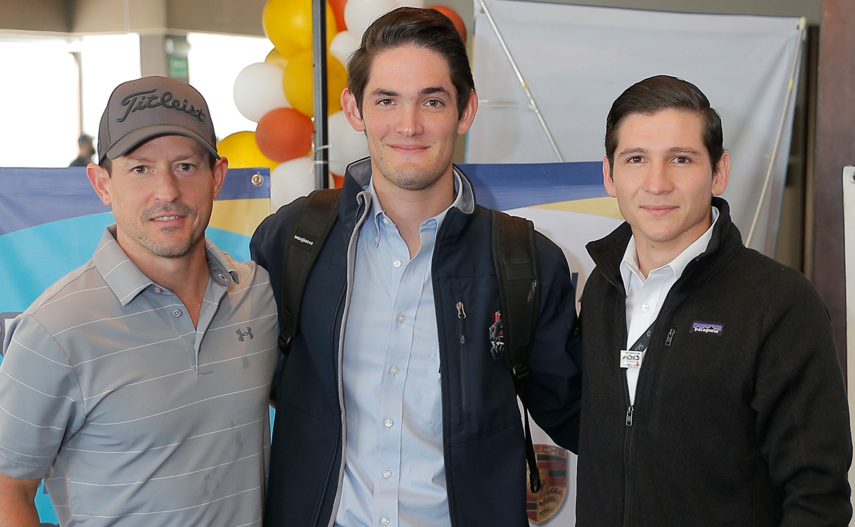 José Carlos Villanueva, Alberto Gómez y Alejandro Piñones