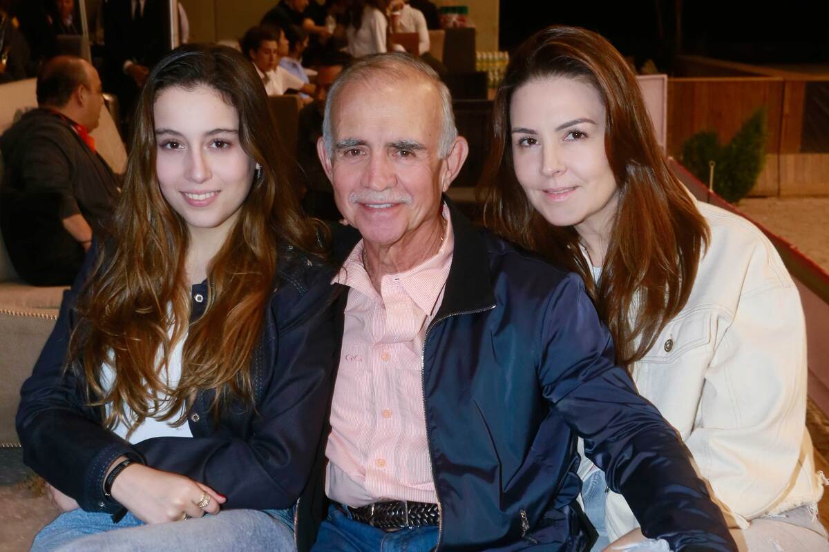 Maca Paéz, Alfonso Romo y Maca Romo de Páez. Fotos: Omar Valdez
