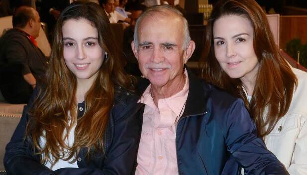 Maca Paéz, Alfonso Romo y Maca Romo de Páez. Fotos: Omar Valdez