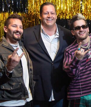 Mau y Ricky junto a Alfonso lira y Beto Martínez / Fotos: Omar Valdez y Cortesía