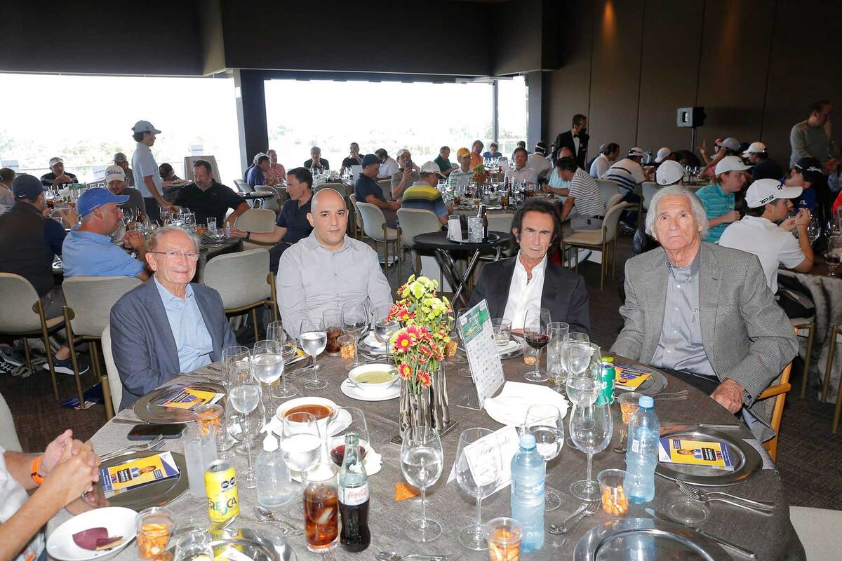Nazario Assad, Raúl Martínez, Pedro Assad y Ricardo Garza