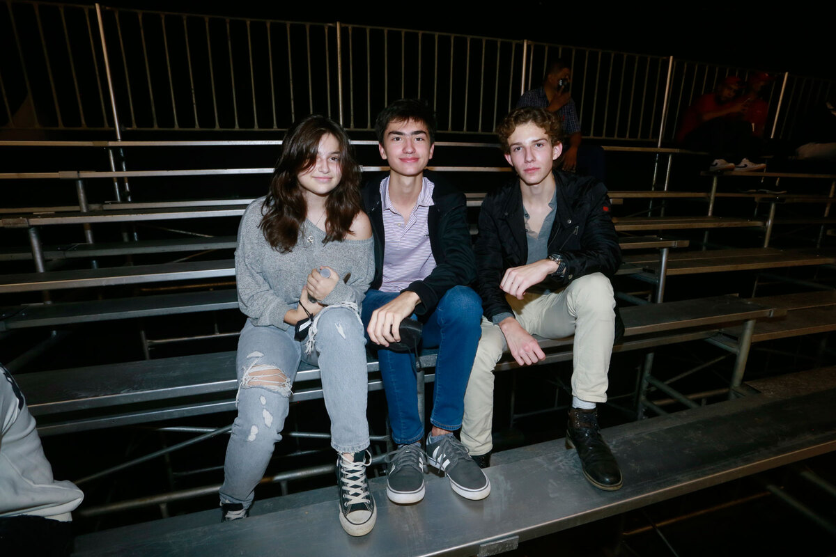 Regina Mosqueda, Joaquín González y Alejandro Romo