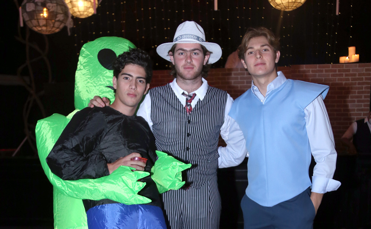 Sergio, Diego y Mike