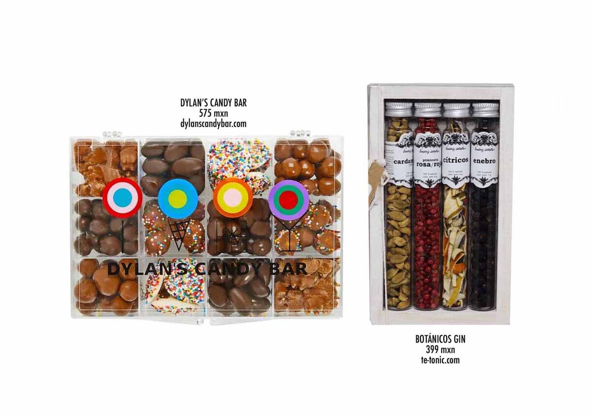 DYLAN’S CANDY BAR 575 MXN, BOTÁNICOS GIN 399 MXN