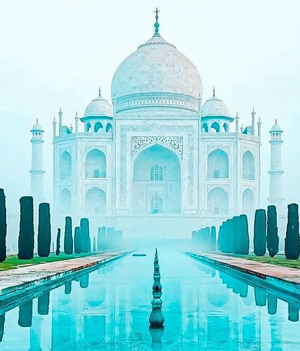 En la India se localiza este monumento funerario que fue construido entre 1631 y 1654. Foto: Instagram