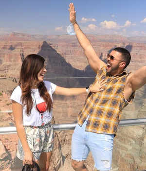 Un profesional tendrá listo para ti una fotografía de tu visita al Gran Cañón. Foto: Instagram Ruby González