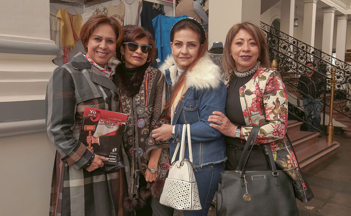 FERNANDA ORTA, MARTHA MARTÍNEZ, SARA ROMERO Y AMALIA AVILÉS