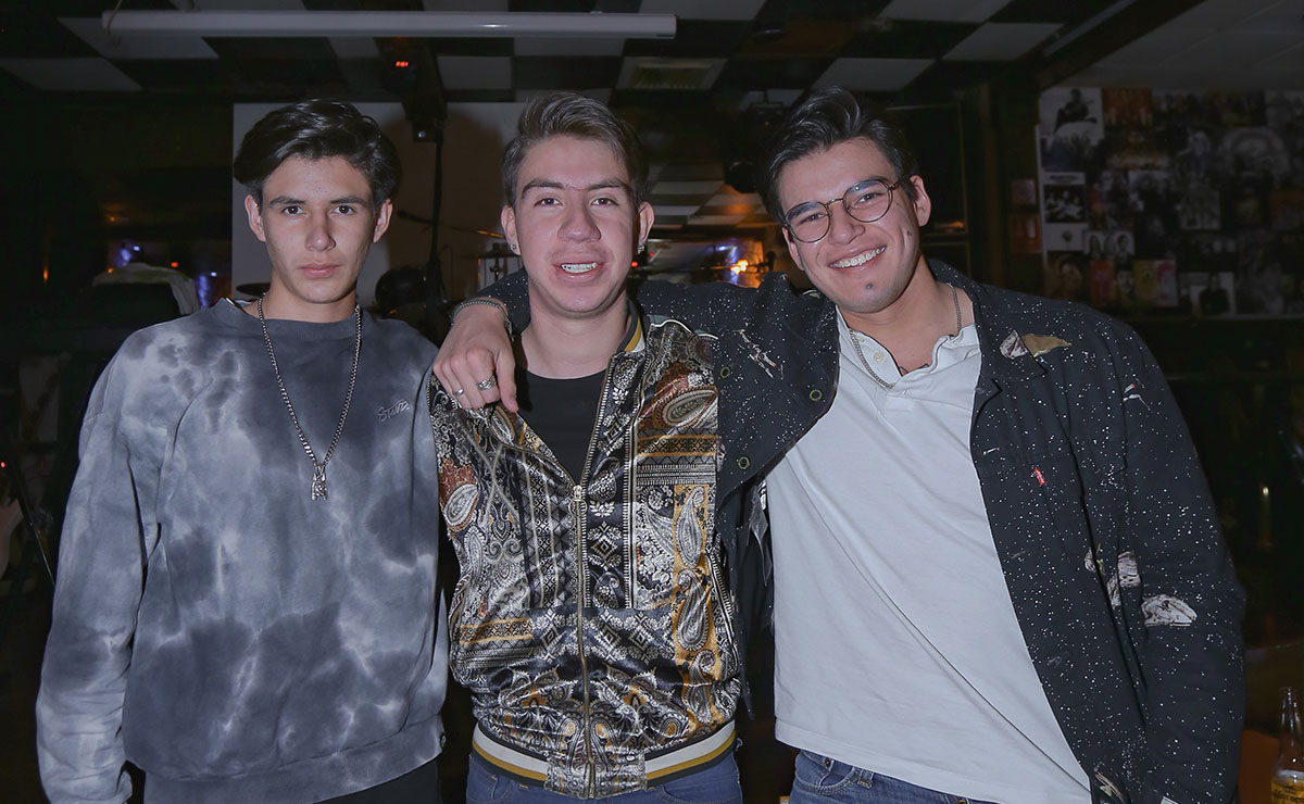 IAN MÉNDEZ, EMILIANO HERRERA Y DIEGO MENESES