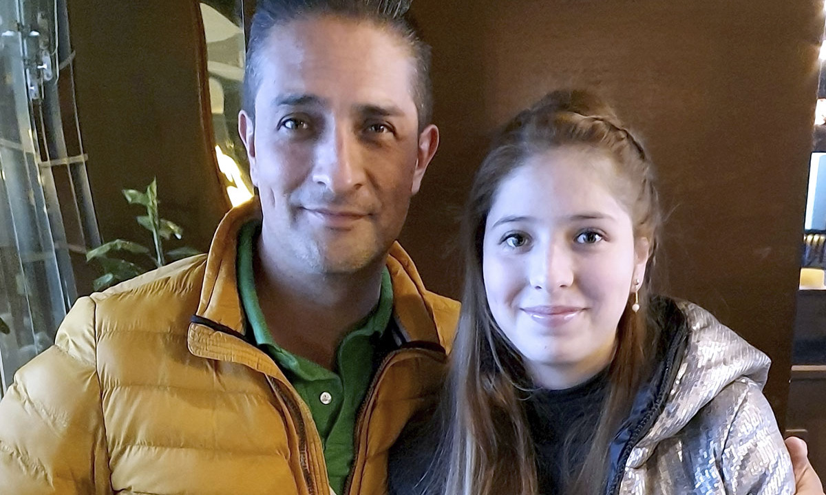 Óscar Zúñiga y Ámbar Zúñiga
