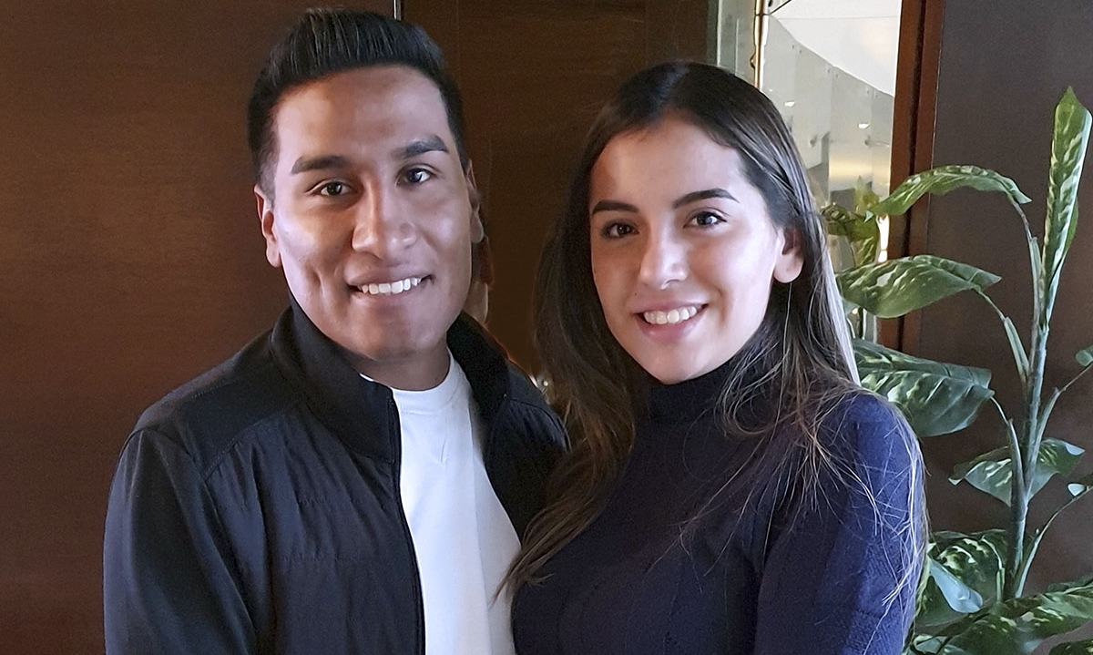 Giovanni Pérez y Perla Castañeda