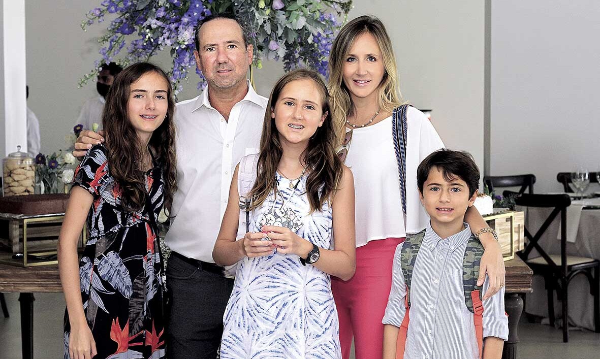 Bárbara Gutiérrez, Víctor Gutiérrez, Andrea Gutiérrez, María José Peláez y David Gutiérrez / Fotos: José Chang