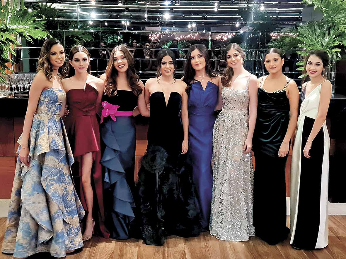 Alejandra Manautou, Fátima Moreno, Romina De los Santos, Alejandra Gracia, Regina Gracia, Isabela Villarreal, Regina Zermeño y Melissa Saavedra / Foto