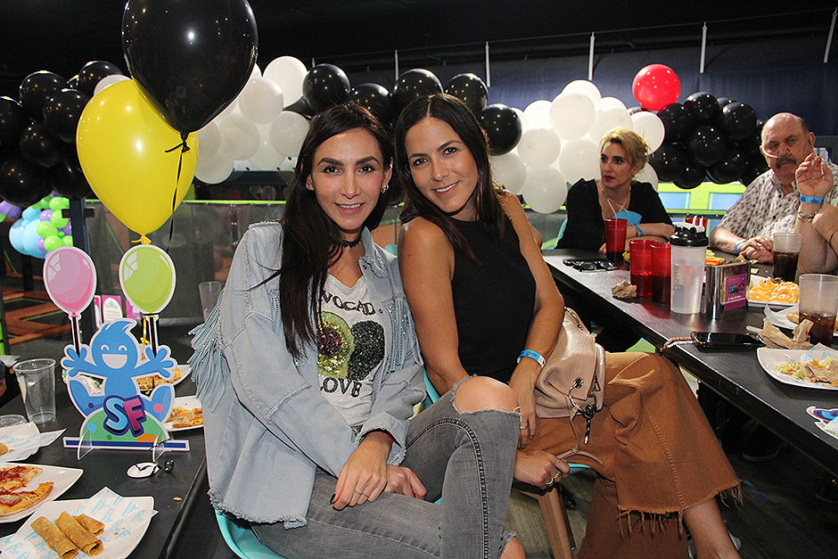 Luz Baldenebro y María González Rubio.