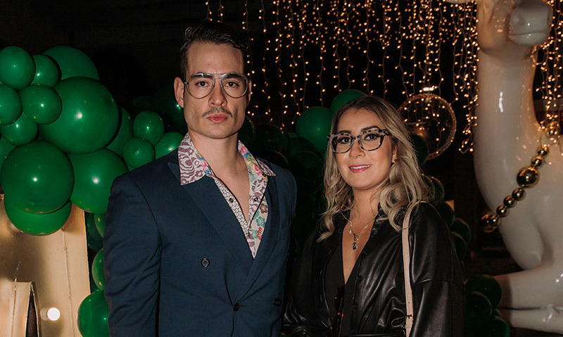 Antonio Acosta y Paola Tanus
