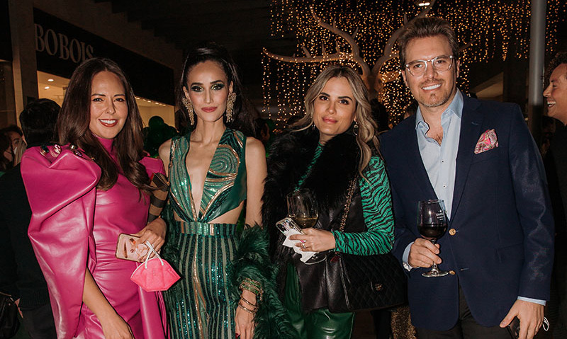Marisa de la Cerda, Pao Loya, Majo Bello y Emilio Tame