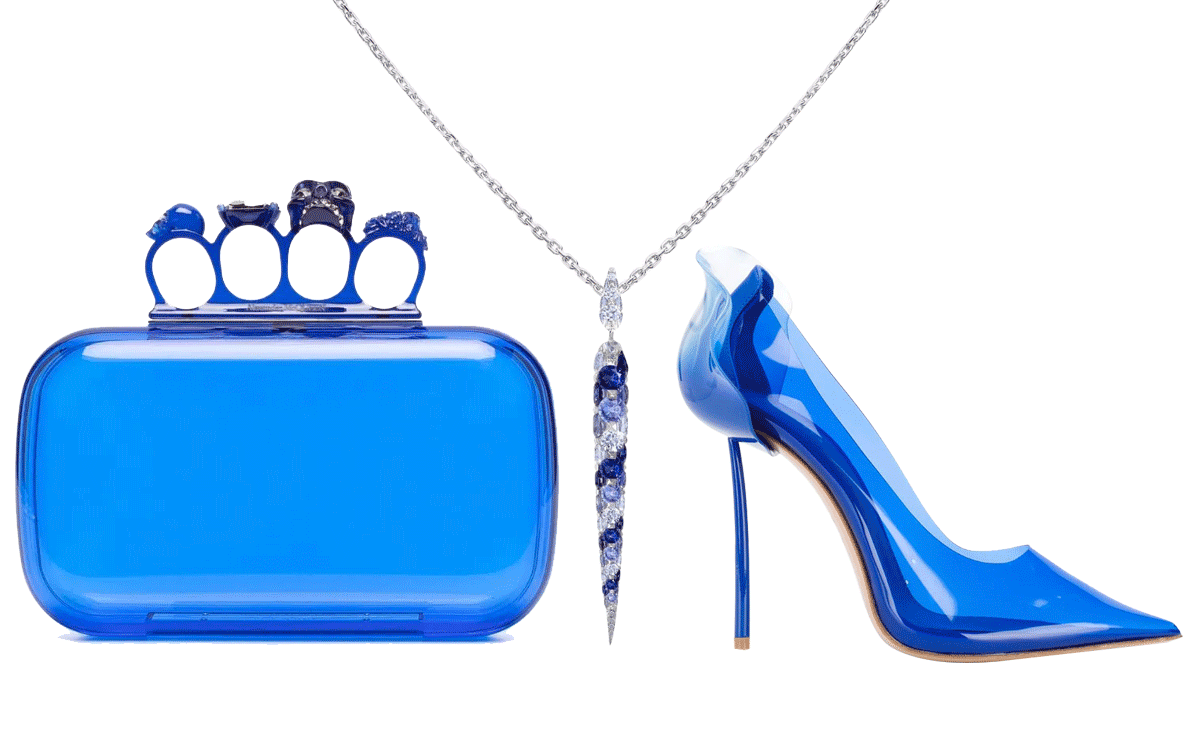 Bolsa Alexander McQueen 42,544 MXN, Collar Boghossian 377,640 MXN, Zapato Le Silla 14,387 MXN