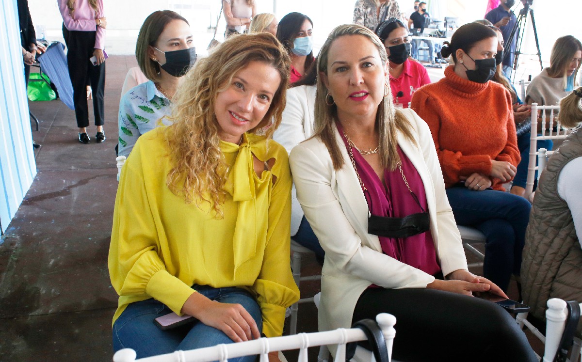 Cristy Mesta y Claudia Margaín de Berchelmann / Foto: Antonio Mireles
