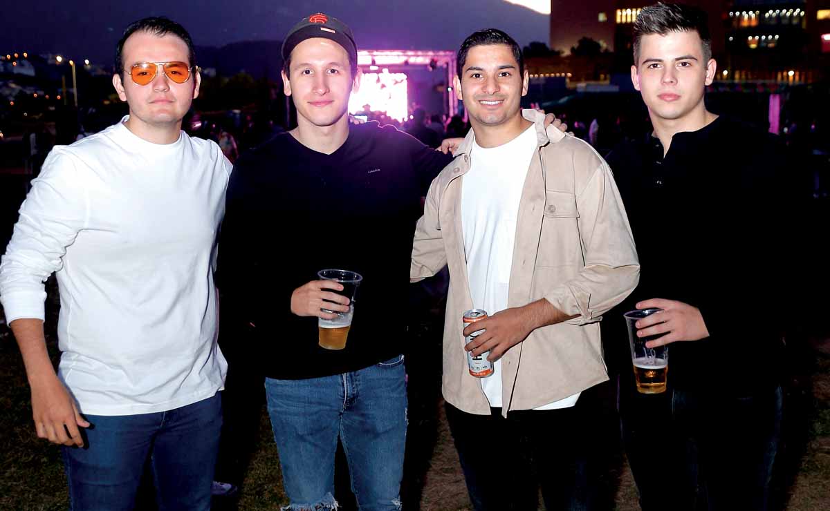 Diego Bermeo, David Villarreal, Emiliano García y Adrián Rodríguez / Fotos: Daniel Saldívar