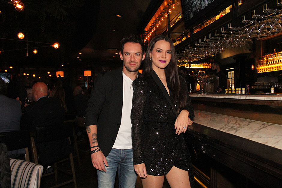 Diego Esquivel y Andrea Orozco.
