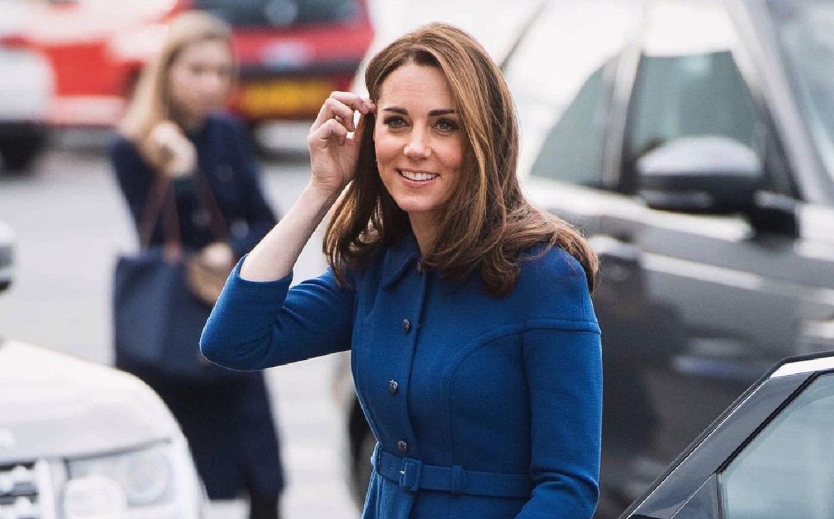 Kate Middleton en la Oxford Child Psychiatry. (Foto: Instagram).