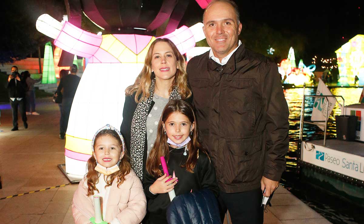 Lorena González de Bichara, Bernardo Bichara, Carolina Bichara e Isabella Bichara / Fotos: Antonio Mireles