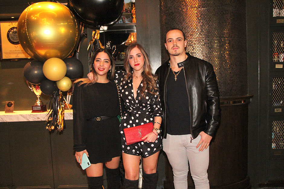 Marce Renteria, Andrea Celis y Julio Zambrano
