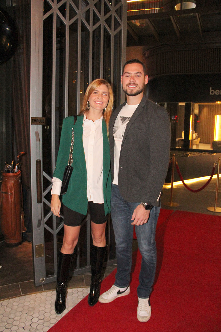 Natalia Araiji y Alejandro de la Torre.