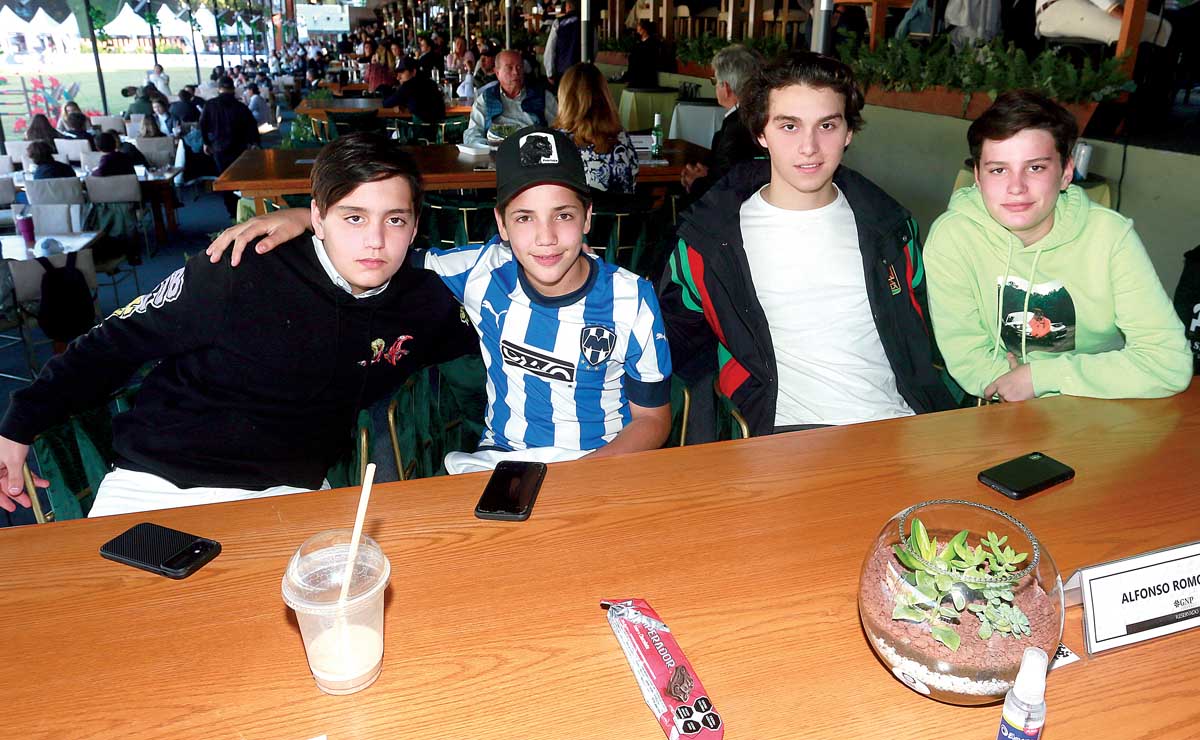 Pablo de la Fuente, Bernardo García, Adrián Páez y Pato de la Fuente / Fotos: Omar Valdez