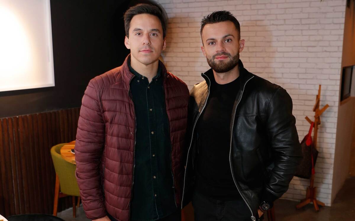 Raúl Castruita y Ernesto Pérez