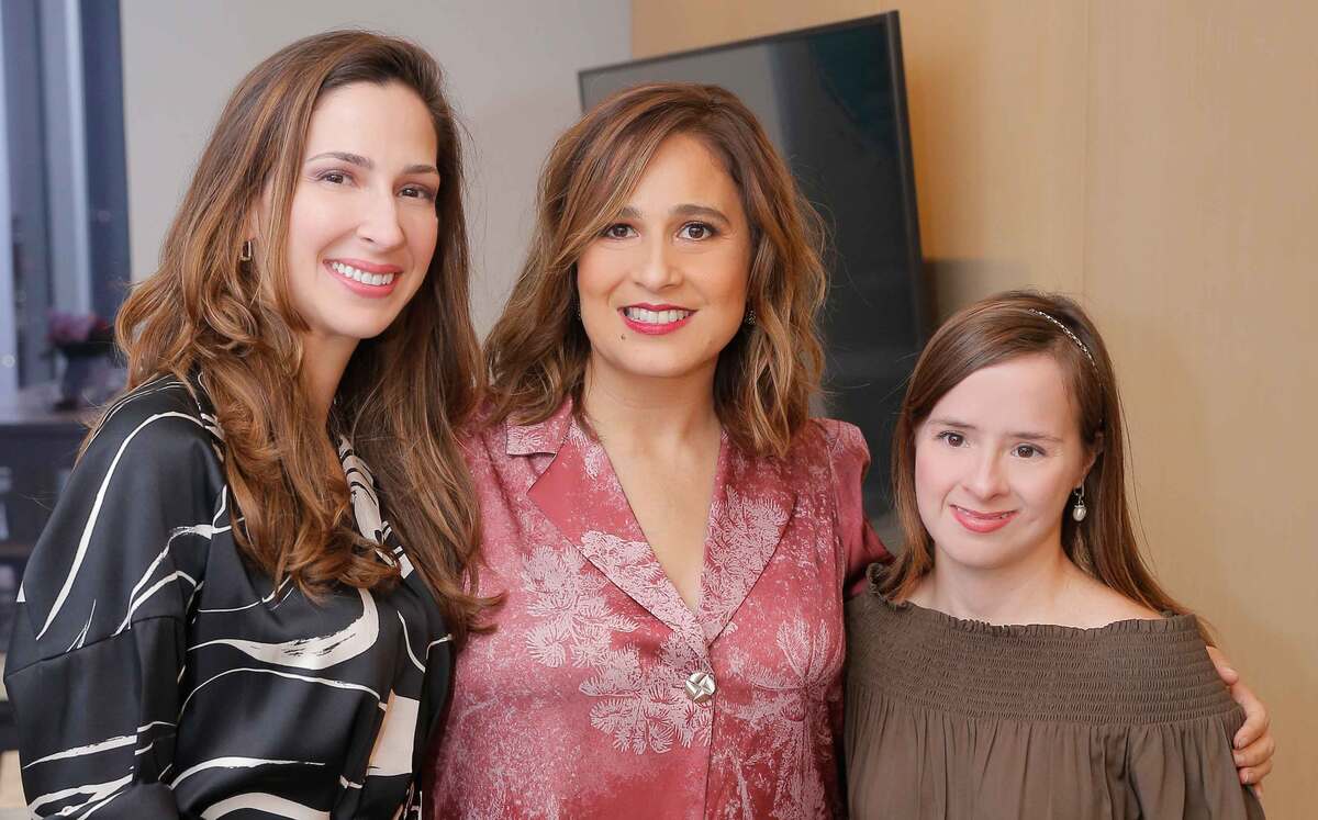 Silvia González, Dianis Hernández y Mariana González