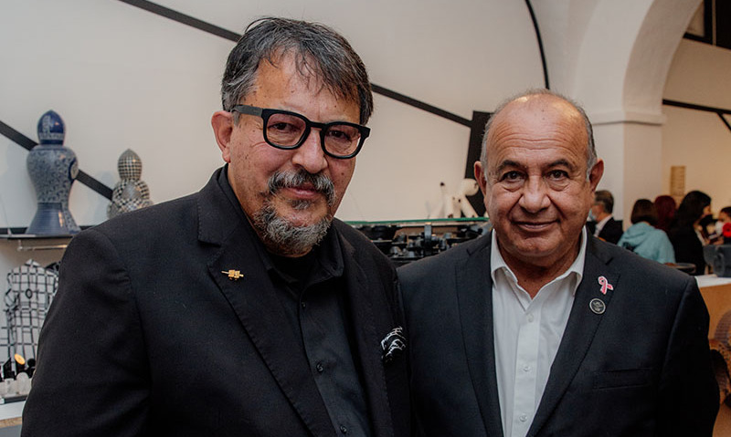 Raymundo Sesma y Sergio Vergara Secretario de Cultura
