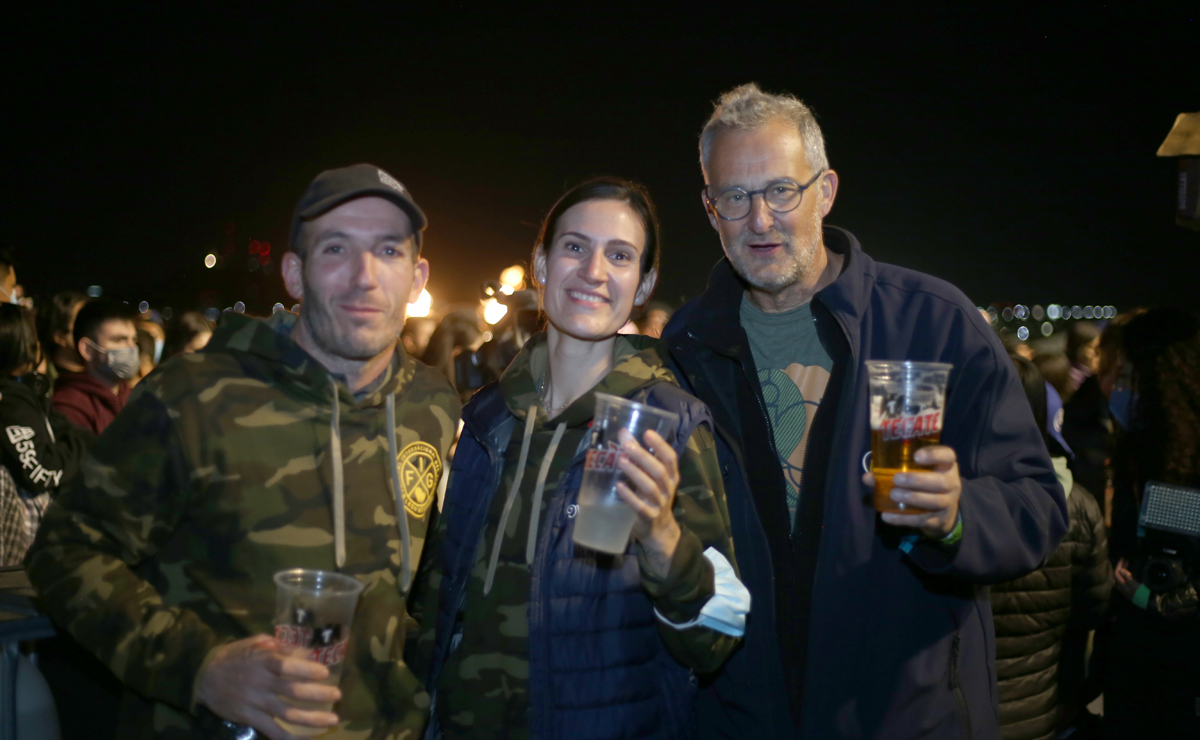 Cedric Pessard, Apolline Baroux y Bruno-Parey. Foto: Aarón Solís