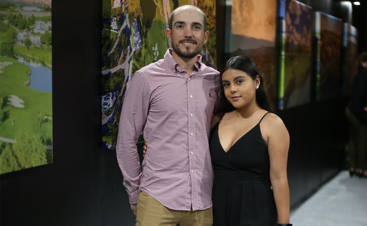José Vázquez y Daniela Zavala. Foto: Aarón Solís