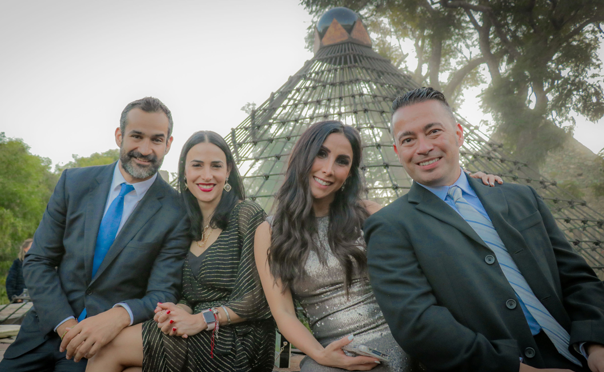 Juan Carlos Castañeda, Amanda Guajardo, Ana De la Mora y Edward Perez. Foto: Cortesía